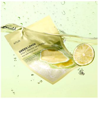 Picture of Green Lemon Vita C Blemish Serum Mask