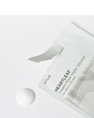Picture of HEARTLEAF CREAM SHEET MASK NIGHT SOLUTION