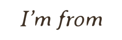 Picture for manufacturer I'M FROM