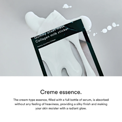 Picture of Gummy Sheet Mask Collagen Milk Sticker (2023)