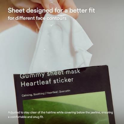 Picture of Gummy Sheet Mask Collagen Milk Sticker (2023)
